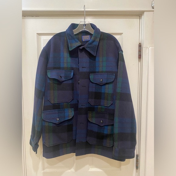 Vintage Pendleton Virgin Wool Utility Jacket - Picture 2 of 6